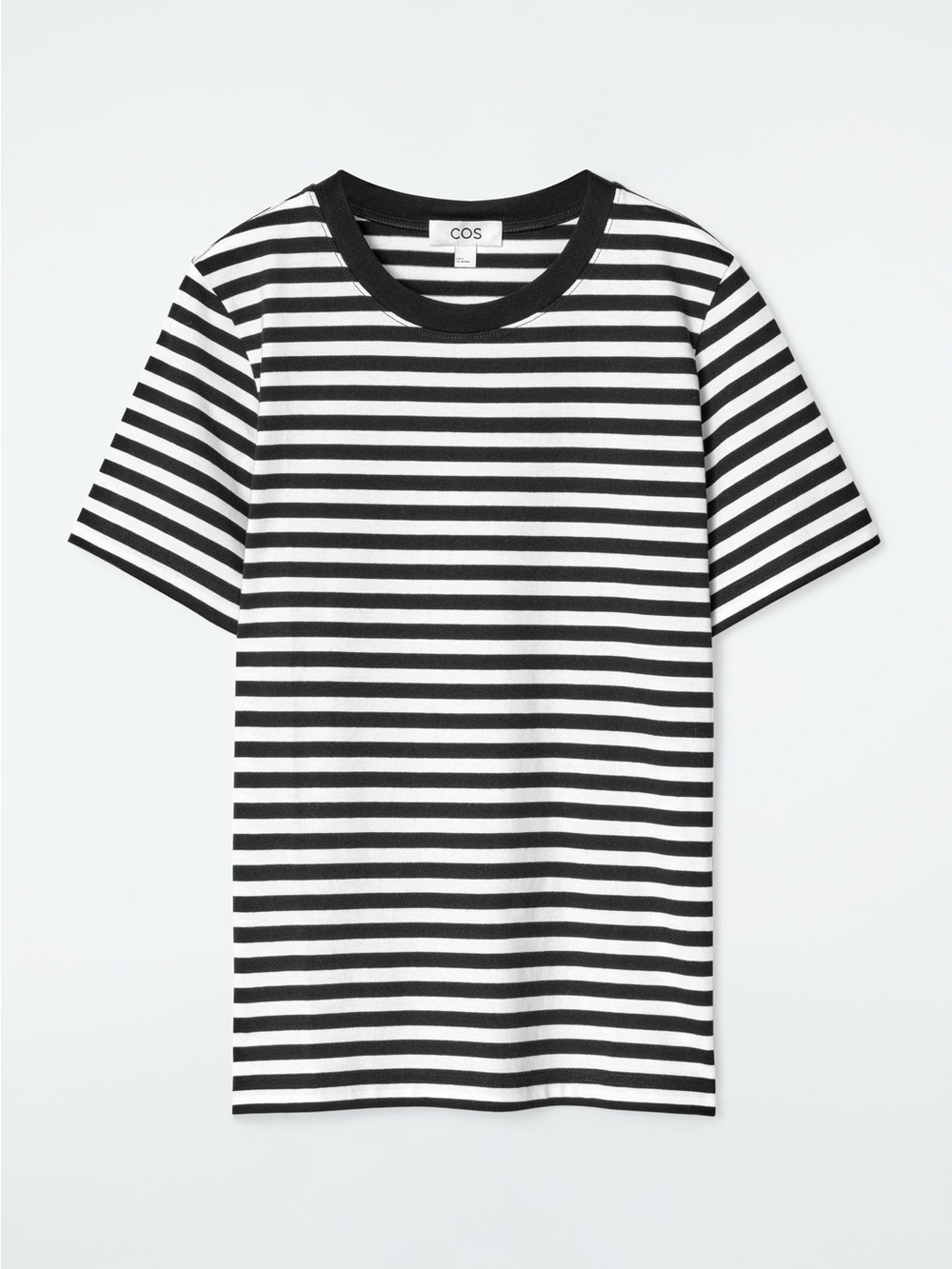 Women's COS 24/7 Short Sleeve T-Shirt size Large in Black & White